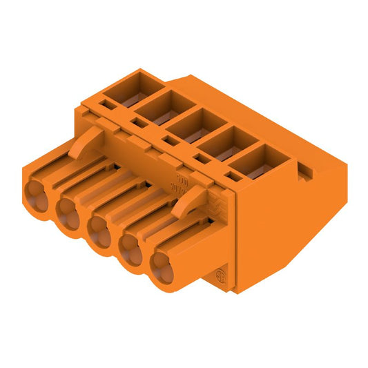1958270000 - 5mm Pitch PCB Connector, 90° Angle, 4mm² Max Clamping  (Pack of 72)