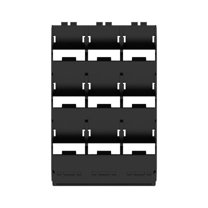 1420370000 - Durable 67mm Black Plastic Side Element for Reliable Applications  (Pack of 8)