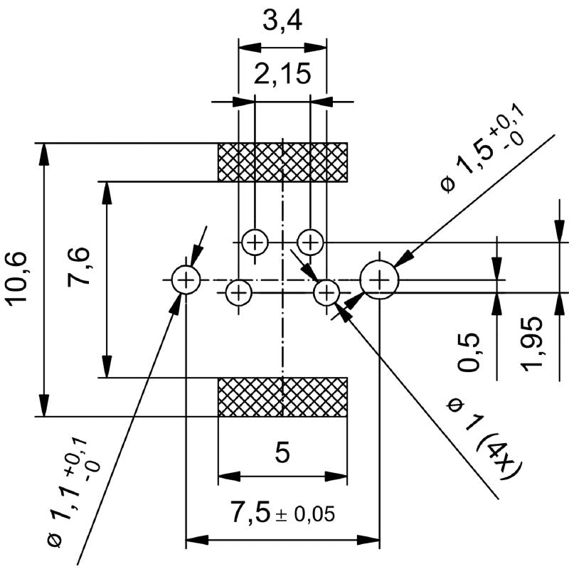 2422470000 - M8 Connector with 4 Poles, IP67, RoHS, 30V  (Pack of 25)