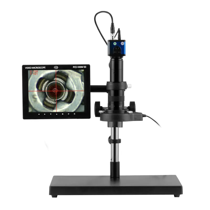 PCE-VMM 50 - 7-Inch Camera Microscope with 4.5x Zoom and LED Lighting