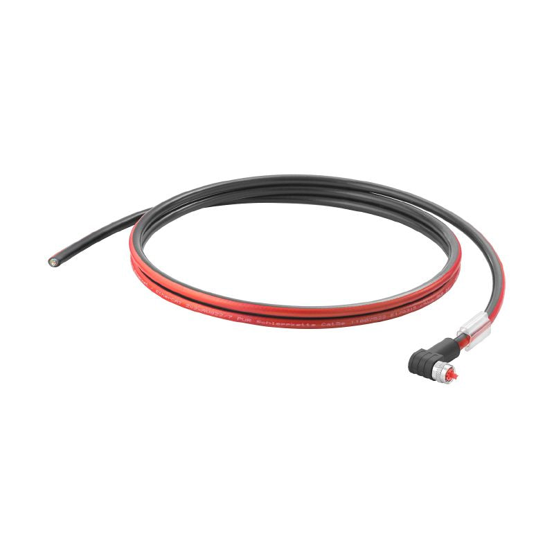 2717760075 - 7.5m PUR Dragline Cable with M8 IP67 Angled Socket