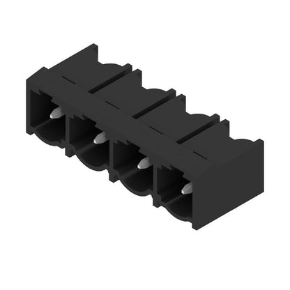 1026780000 - 4-Pole 7.62mm PCB Connector with 90° Angle and Tinned Pins  (Pack of 100)