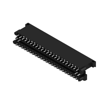 1889320000 - 46-Pole 5.08mm Black PCB Plug-in Connector with Solder Flange  (Pack of 8)