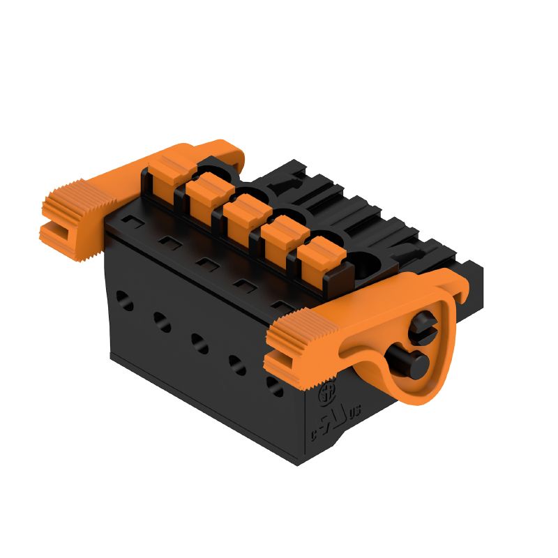 1979820000 - 5-Pole Female PCB Connector, 5mm Pitch, 90° Angle  (Pack of 48)