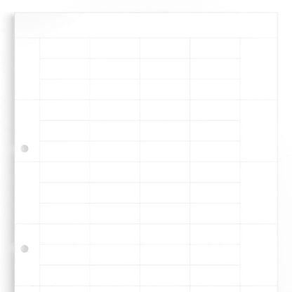 1607710000 - Set of 10 White Terminal Markers, 40 x 16.5 mm  (Pack of 10)