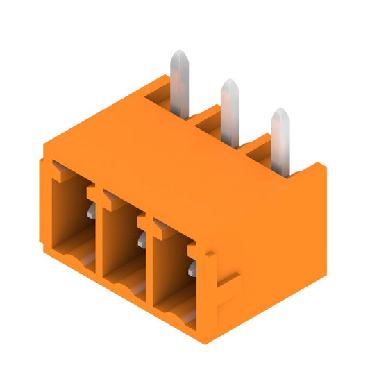 1037510000 - 3-Pole THT PCB Connector, 3.81mm Pitch, 270° Angle  (Pack of 50)