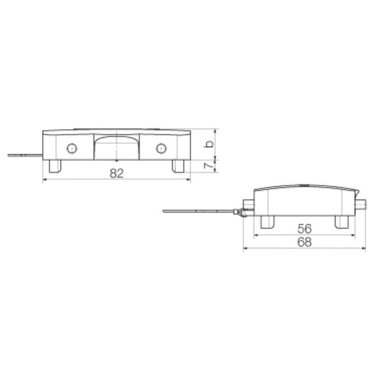 1665920000 - IP65 Rated 32A Enclosure with Secure Side-Locking Clamp