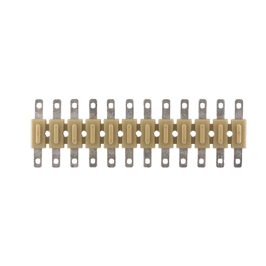 0241860000 - 24 Connection Yellow Terminal Strip, 1.5mm², 24A  (Pack of 100)