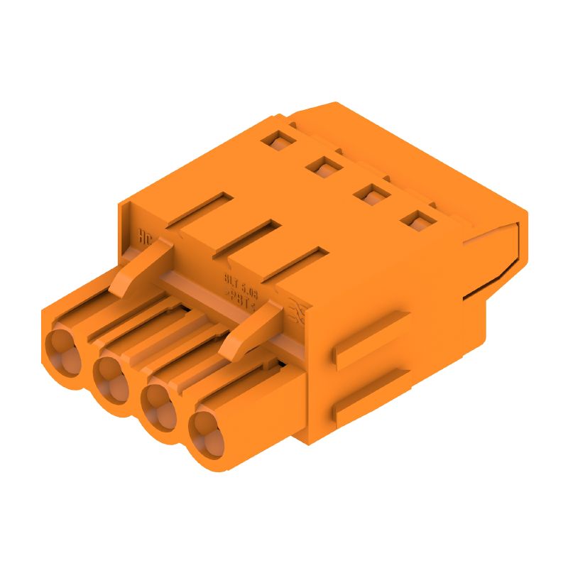 1502060000 - 5.08mm 4-Pole Female PCB Connector, 180° Angle  (Pack of 78)