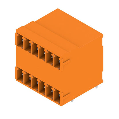 1972830000 - 12-Pole 3.81mm Male Header Connector with Orange Housing  (Pack of 48)