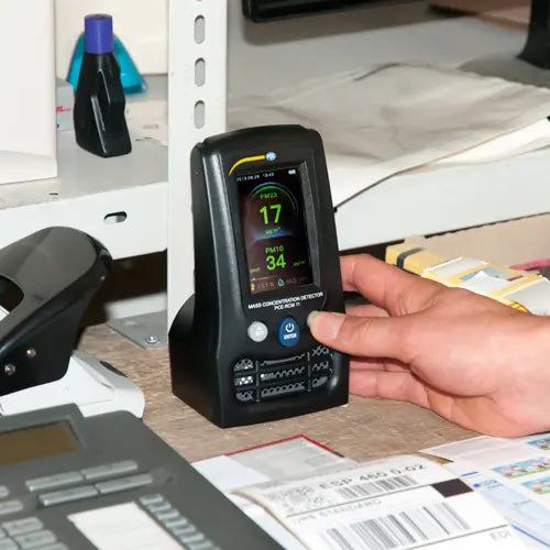 PCE-RCM 11 - Portable Particle Counter with Air Quality Display