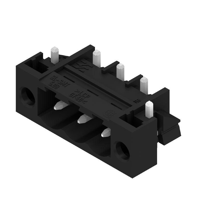 1877000000 - 5.08mm 3-Pole Male PCB Connector with 270° Elbow  (Pack of 350)
