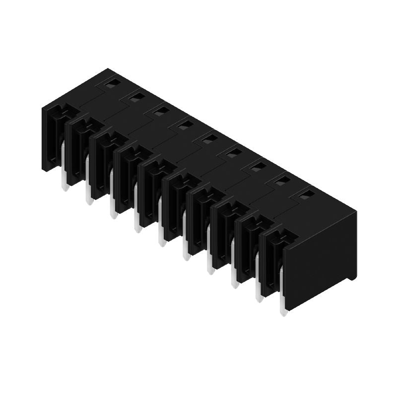 8000072513 - 10-Pole 5mm PCB Connector, THT/THR, 270° Elbow  (Pack of 10)