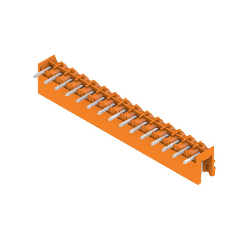 2603520000 - 5.08mm PCB Connector, 15-Pole, 90° Angle, THT Solder  (Pack of 50)