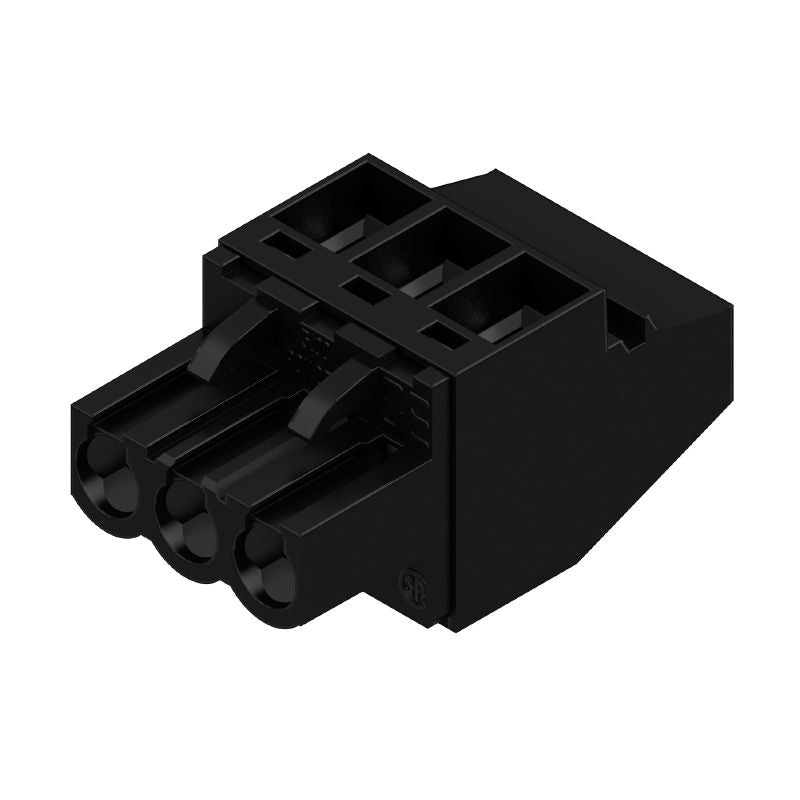 1958640000 - 90° 5mm Female PCB Connector with 3 Poles  (Pack of 120)