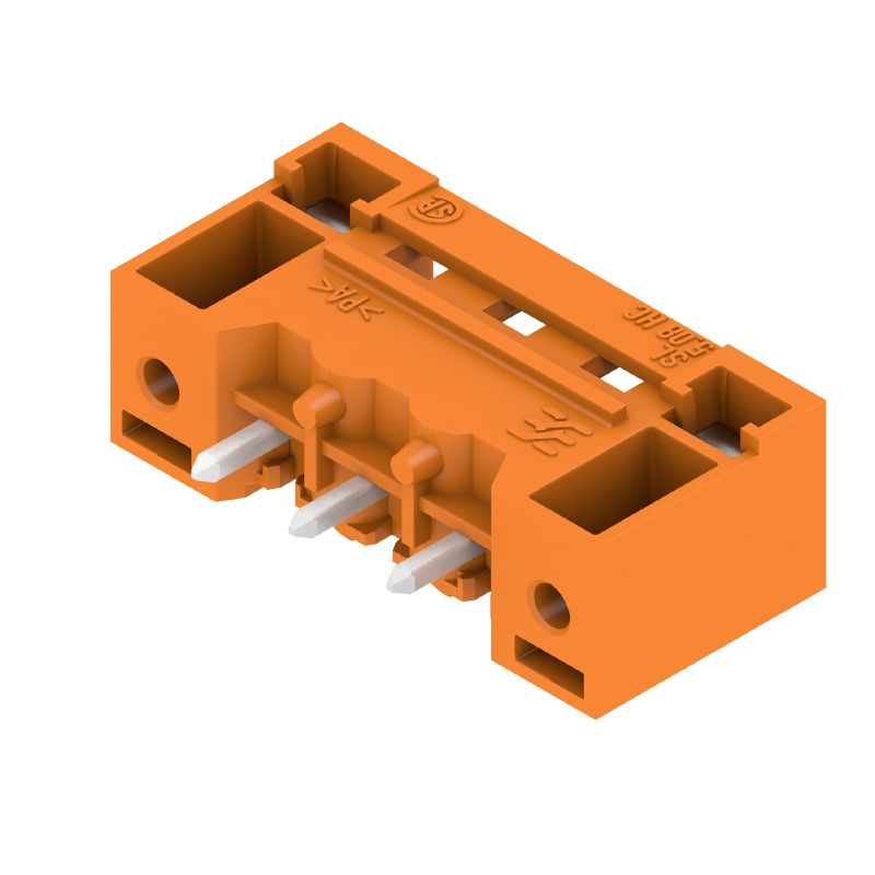 1147170000 - 5.08mm PCB Plug Connector with 180° Elbow and Flange  (Pack of 72)