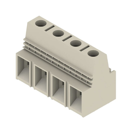 1783690000 - 4-Pole 90° Circuit Board Terminal, 4.5mm Pins, Pebble Grey  (Pack of 20)