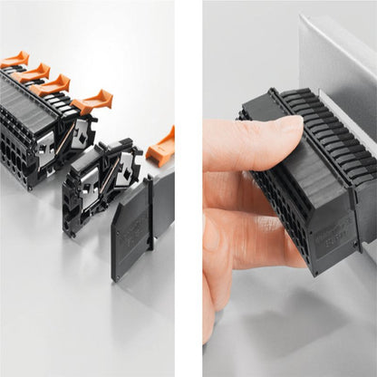1288470000 - OMNIMATE 4mm² Feed-Through Terminal with Direct Mounting  (Pack of 100)