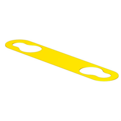 2006150000 - Yellow Polyester Cable Marker for 5-8 mm Wires, 32x10 mm  (Pack of 2000)