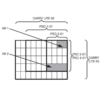 9028460000 - 47x55mm Organizing Insert for Assortment Case  (Pack of 100)