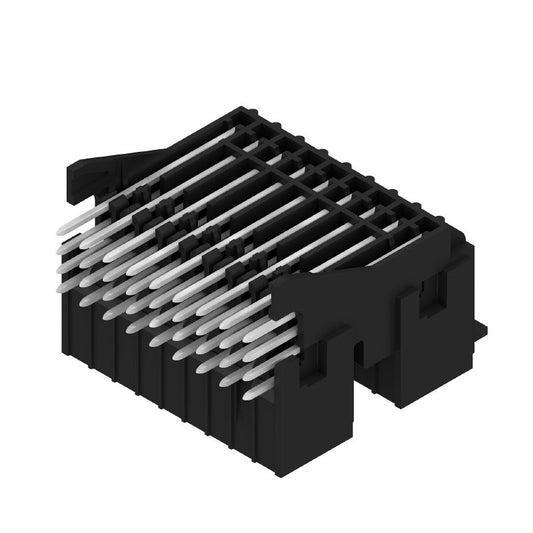 1357880000 - 36-Pole 3.2mm Male PCB Connector, 90° Angle, RoHS Compliant  (Pack of 20)