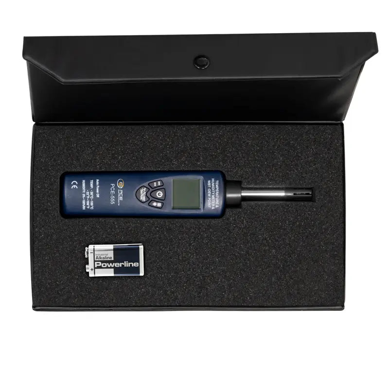 PCE-555 - Portable Digital Hygrometer & Thermometer for Quick Climate Monitoring