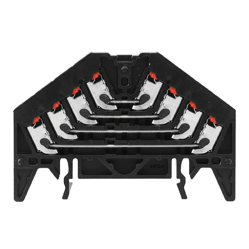 1173830000 - 4-Level Patch Distributor, 16 Connections, Black & Red Design  (Pack of 20)