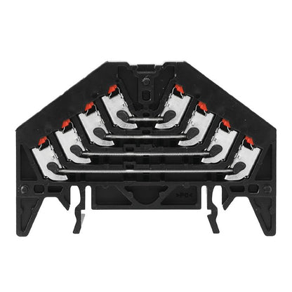 1173830000 - 4-Level Patch Distributor, 16 Connections, Black & Red Design  (Pack of 20)