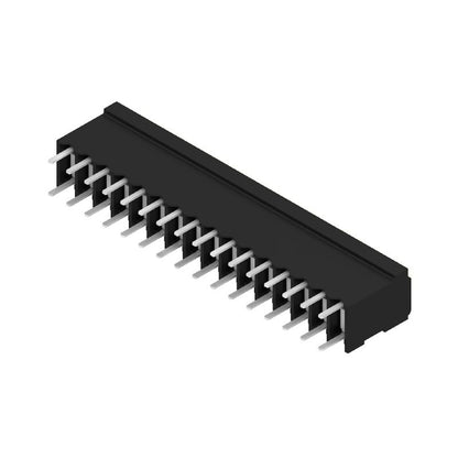 1870510000 - 3.5mm 16-Pole PCB Terminal with Black Push In Actuator  (Pack of 9)