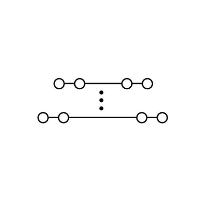 1173830000 - 4-Level Patch Distributor, 16 Connections, Black & Red Design  (Pack of 20)
