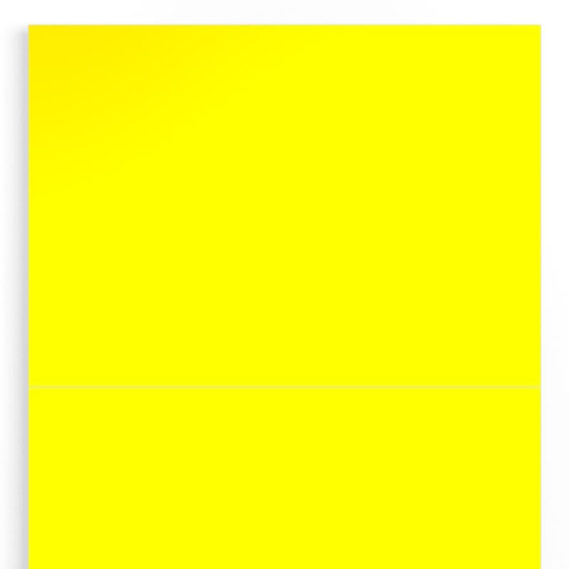 1724181687 - Yellow Laser Marker 148x210mm for Device Labeling  (Pack of 10)