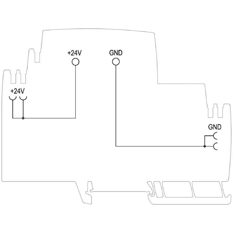 2082530000 - 24V Push-In Supply Module, 96.5mm Depth, cULus Certified