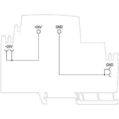 2082530000 - 24V Push-In Supply Module, 96.5mm Depth, cULus Certified