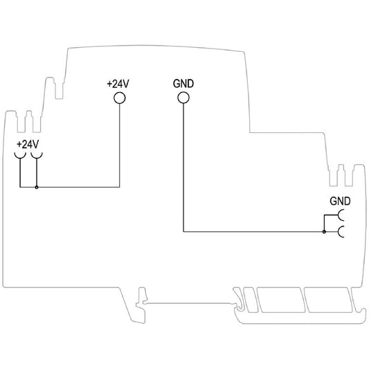 2082530000 - 24V Push-In Supply Module, 96.5mm Depth, cULus Certified