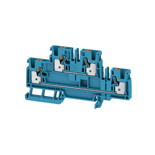 2540040000 - A2T 4 BL Dual-Tier Terminal, 4mm², 800V, 32A, Blue  (Pack of 50)