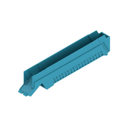 1104230000 - Light Blue OMNIMATE Side Element, 12.5mm x 105.5mm x 22.8mm  (Pack of 14)