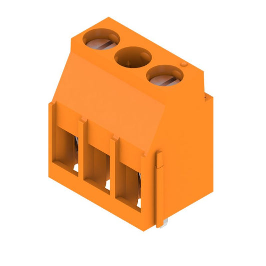 2613390000 - 10mm Pitch Orange PCB Terminal, 2 Poles, 3.2mm Solder Pin  (Pack of 100)