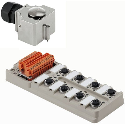 1701253000 - M12 Hood with M25 Outlet & LED Initiator