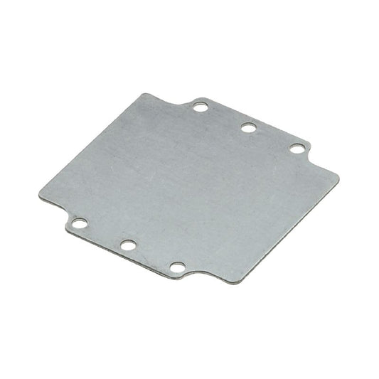 9510610000 - Silver Polyester Enclosure 143mm Height with Mounting Plate