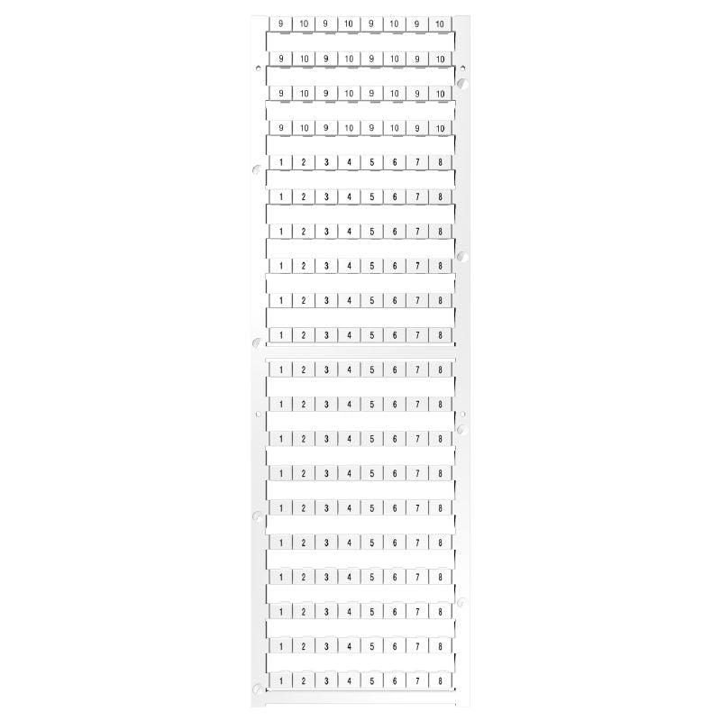 2748080000 - White 5x8mm RoHS Terminal Markers, 800 Count  (Pack of 800)