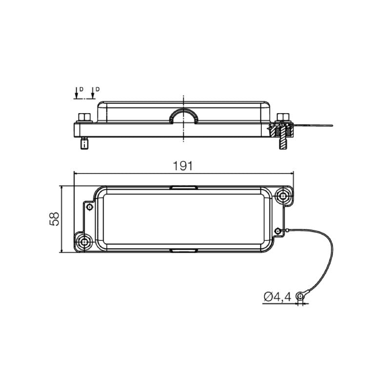 1083090000 - IP68 24B Cover for HDC Enclosures, RoHS Compliant