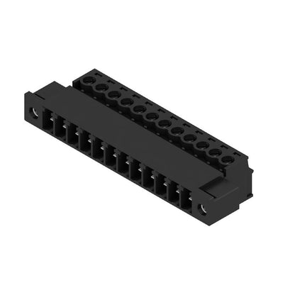 1971520000 - 3.81mm 12-Pole Male Connector, 180° Clamping Design  (Pack of 50)