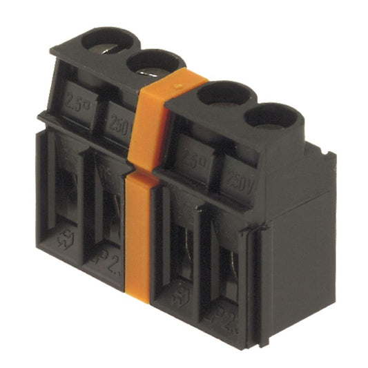 1747480000 - Orange PCB Terminal with Intermediate Plate, Single Pole  (Pack of 100)