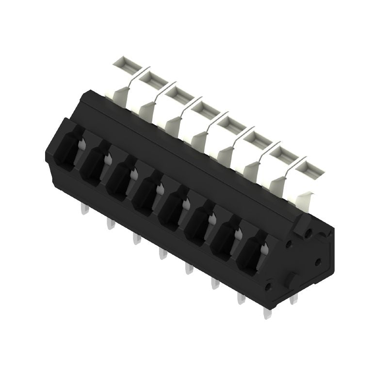 1811570000 - 5mm PCB Terminal, 8 Poles, 135° Angle, Tinned Finish  (Pack of 100)