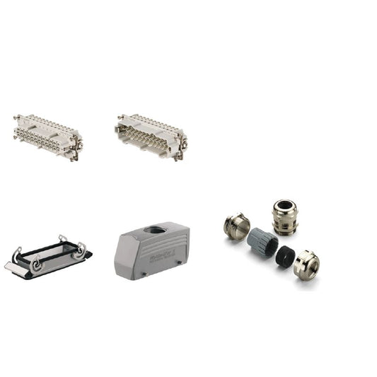 1712690000 - Heavy-Duty RockStar HDC Kit, 8 Size, 24 Poles, 500V