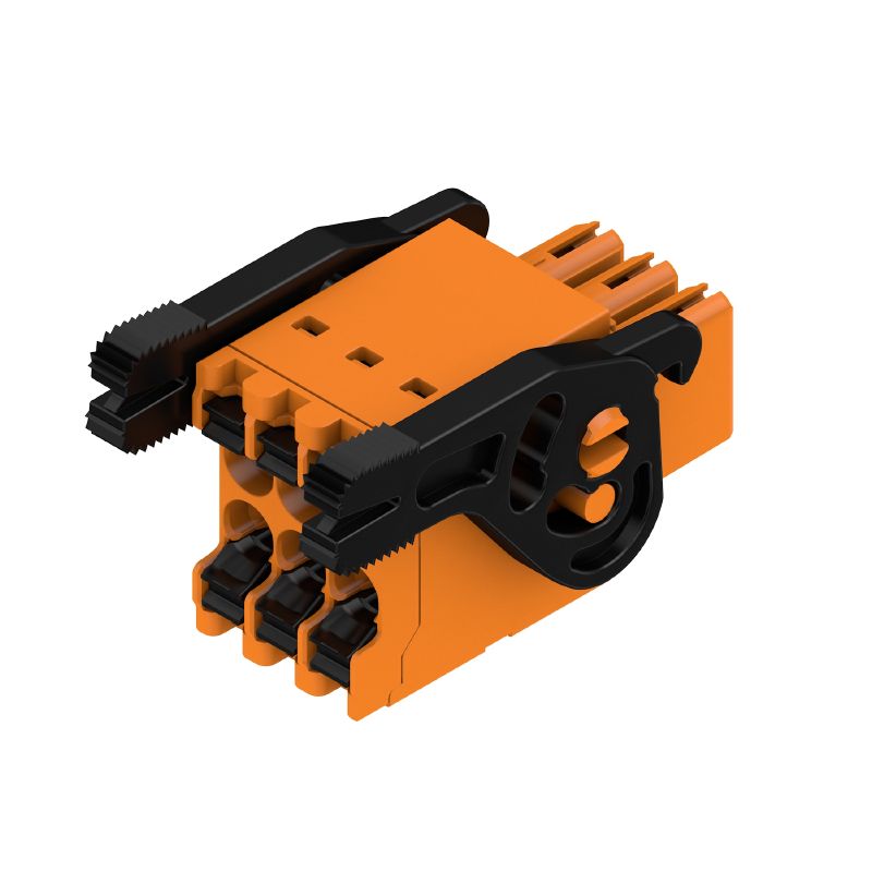 1278050000 - 3.50mm 6-Pole PCB Connector with 180° Push-in Actuator  (Pack of 85)