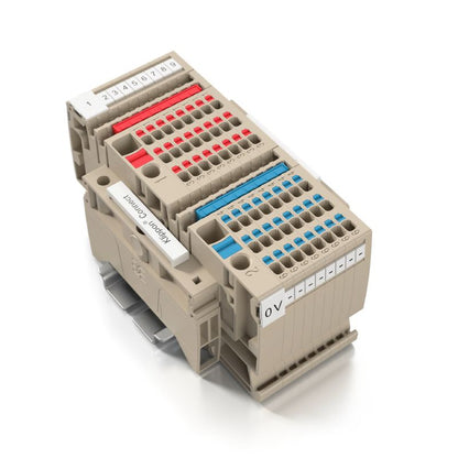 1988260000 - 6mm² Push In Supply Terminal, Dark Beige, 250V, 41A   (Pack of 20)