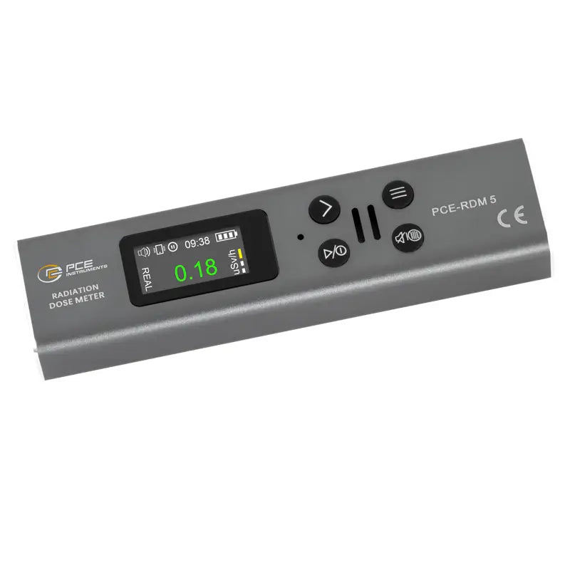 PCE-RDM 5 - Portable Radiation Meter with TFT Display and Alarm Function
