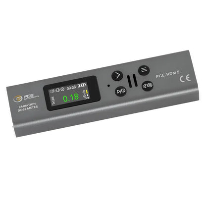 PCE-RDM 5 - Portable Radiation Meter with TFT Display and Alarm Function