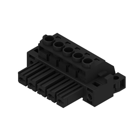 1929770000 - 7.62mm 5-Pole Female PCB Connector with Clamping Yoke  (Pack of 50)